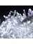 100 Ledli 8 Fonksiyonlu 10 Metre LED Aydınlatma Dekor Lambası (Beyaz) (K95) 3