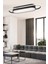Modern LED Avize Plafonyer Üç Renkli Siyah 1
