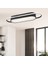 Modern LED Avize Plafonyer Üç Renkli Siyah 2