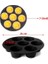 7 Gözlü Silikon Çok Amaçlı Airfryer Muffin Cupcake Kek ve Çörek Pişirme Kalıbı (5332) 5