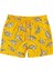 Erkek Çocuk Lemon Party Kaplumbağa Desenli Deniz Şortu Sarı 2