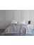 Notte Fitilli Yatak Örtüsü - Açık Gri 1