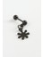 Çiçek Çelik Piercing 1 Adet 1