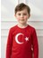 Uzun Kollu Atatürk Baskılı Unisex Çocuk Tişört T-Shirt Body 1