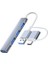Ally A-806 4in1 Type-C + USB Girişli USB 3.0 Çoğaltıcı Hub Adaptör Çevirici-( - M735K070-R63 1