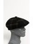 Erkek Kışlık Kaşe Kumaş Desenli Arkası Lastikli Standart Kasket Şapka (Newsboy Cap) 1