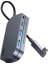 Baseus Bending Angle No.7 Çok Fonksiyonlu 6 Port Type-C Hub (CAHUB-CWJ0G)-(5775) - M649K287-R10649 1