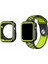 Ally Apple Watch 7-8 41MM 6-5-4 40MM Nike Style Çift Renk Silikon Kılıf 3-2-1 38M - M816K967-R60 2