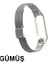Lüx Xiaomi Mi Band 3 Akıllı Saat Çelik Toka Kayış KORDON-(5775) - M189K137-R62189 2