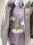 Kız Bebek Kapşonlu Üçlü Takım ( Bulut Ayıcık Sweatshirt+ Kapşonluyelek+Pantolon) 4