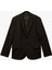 Regular Fit Viskon Karışımlı Kapaklı Cepli Uzun Kollu Mono Yaka Blazer Ceket 1