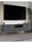 1325DROPCT-32 Tv Sehpası Antrasit-Gümüş 1