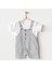 AC25804 Jumpsuit Set Little King Salopet Takım Grey 1