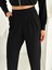 Beli Pensli Fermuarlı Şık Eşofman Takımı / Zip Detail Pleated Waist Elegant Tracksuit Set 2
