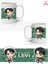 Attack On Titan Levi Ackerman Anime Temalı Beyaz Kupa Bardak Sevgiliye Arkadaşa Hediye 1