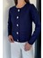 Kadın Düğme Detaylı Triko Ceket P-00018995 1