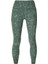 Super Soft 7/8 Kadın Yeşil Yoga Tayt 2