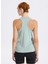 68951322 Traınıng Tank Green Fog Yeşil Regular Fit Düz Kadın Atlet 5
