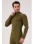 Thermo-Fit Erkek Termal Içlik Üst Kayak Içliği Askeri Haki Yeşil 2