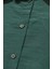 Regular Zümrüt Yeşili Jakarlı Ipeksi Yumuşaklıkta Dokulu Kadın Gömlek Modal Kadın Gömlek, 6