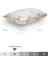 Müslin Kumaşlı Ortopedik Çocuk Yastığı,visco Parçacıklı Pamuk Kılıflı 40*60 *1100 Gr(Abc) 4