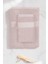 2 Parça Battal Lüks Premium Banyo Spa Havlu Takımı 90X170 cm Pudra 1