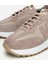 01AYH314510A450 KADIN Süet Deri Bej Comfort Spor Ayakkabı 3