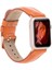 Apple Watch Uyumlu Deri Kordon 42-44-45MM F5 Taba 5