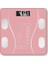 Buğz Pembe Renk Bluetooth Özellikli Akıllı Tartı 1