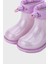 Bimbi Unicornio Bağcık Detaylı Simli Yağmur Çizmesi Kız Çocuk Yağmur Çizmesi W10339 2
