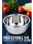 Inox Kase - 28 cm 3.2 Litre Karıştırma Kabı Profesyonel 304 Paslanmaz Çelik 1