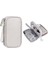 Boyut S (19X11X5,5 Cm) Aksesuar Çantası Seyahat Düzenleyici Çantası USB Kablo Sd Kart Şarj Cihazı Için - Gri (Yurt Dışından) 1