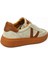 170 Moda Arena Bej Süet Deri Kadın Sneaker 4