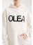 Kadın Kabartma Baskılı Oversize Sweatshirt 1