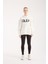 Kadın Kabartma Baskılı Oversize Sweatshirt 5