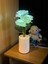 Güllü Dekoratif LED Işıklı Lamba 27 cm x 8 cm 4