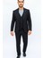 Siyah Fitilli Kadife Erkek Takım Elbise – 3 Parça Yelekli, Şık ve Modern Slim Fit Kesim 1
