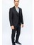 Siyah Fitilli Kadife Erkek Takım Elbise – 3 Parça Yelekli, Şık ve Modern Slim Fit Kesim 2