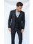 Siyah Fitilli Kadife Erkek Takım Elbise – 3 Parça Yelekli, Şık ve Modern Slim Fit Kesim 6