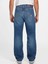 Jett Erkek Mavi Loose Fit Jean M5BA0PD4K30-FLXI 4