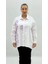 Büyük Beden Pamuklu Düğmeli Uzun Kol Oversize Kadın Gömlek 1