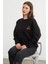3 Iplik Kiraz Baskılı Oversize Sweatshirt 1