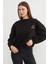 3 Iplik Kiraz Baskılı Oversize Sweatshirt 3