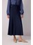Basic Saten Etek Lacivert 3