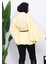 Sarı Kemerli Gabardin Panço 4
