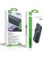 10000 Mah Micro Type-C USB Lightning 4 Kablolu Hızlı Kablosuz Şarj Powerbank (5324) 2