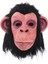 Bfs Siyah Saçlı Kafaya Tam Geçmeli Lateks Şempanze Maskesi - Lateks Maymun Orangutan Goril Maske Et Maske 2