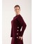 Triko Uzun Etek Bluz Takım Bordo Bordo 7