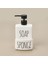 Soap Sıvı Sabunluk - Beyaz / Siyah 1