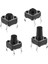 6X6MM 4pin Tact Buton (4 Bacak) 1